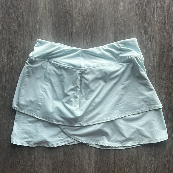 FootJoy Performance Layered Skirt ✧ Sky Blue ✧ Size L - Picture 5 of 11